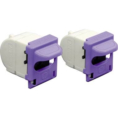 HP - 2er-Pack - 1500 Heftklammern - Stapel-Kartuschenauffüllung-0