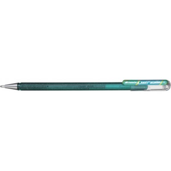 Pentel Gelroller Dual Metallic K110-DDX 0,5mm grün/blau