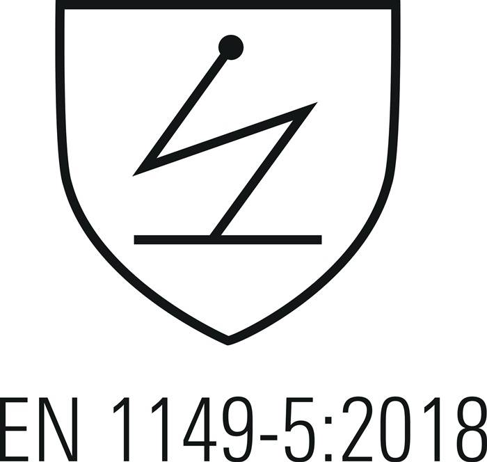 Symbolbild für Schweißerschutzbundhose Weld Shield Gr.56 grau/schwarz