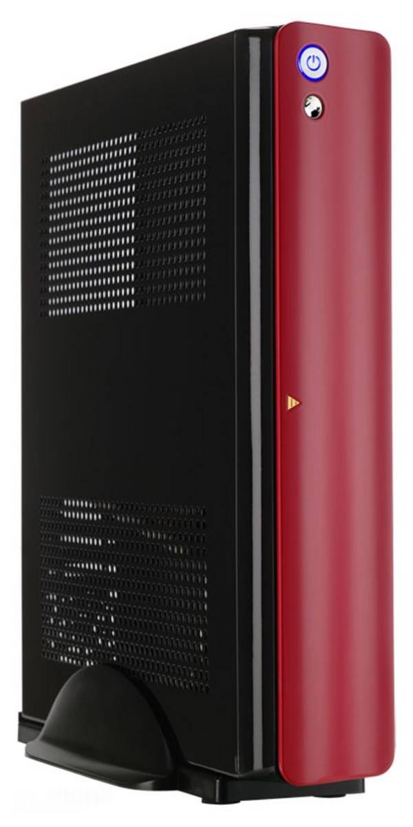 MHero-L-R Mini-ITX Gehäuse (1x PCI, Slimline ODD, 84W Netzteil)