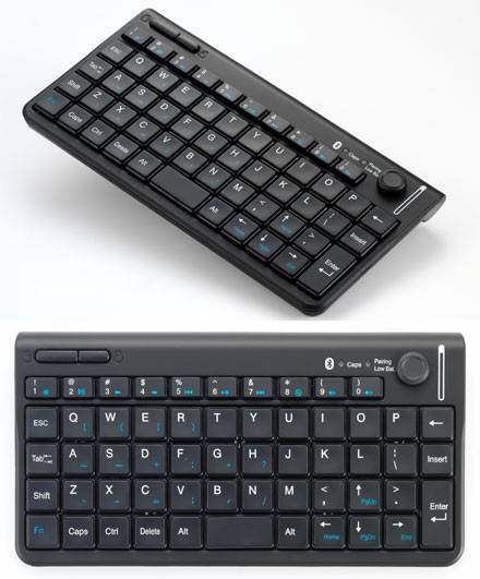 CTFWIKE-3 Wireless BLUETOOTH-Tastatur mit Maus-Stick (10m Reichweite) [UK-Layout]-0
