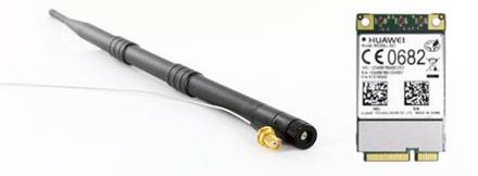 HSPA / UMTS / EDGE / LTE 4G Mini-PCIe Modem (Huawei ME909u-521) -- mit Pigtail/Antenne ---0