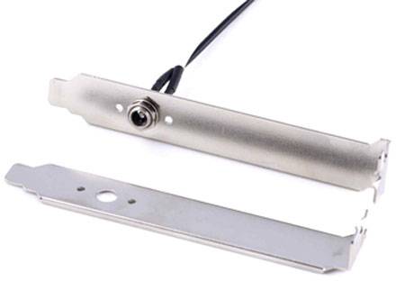 PCI Slotblech f. PicoPSU DC-Buchse-0