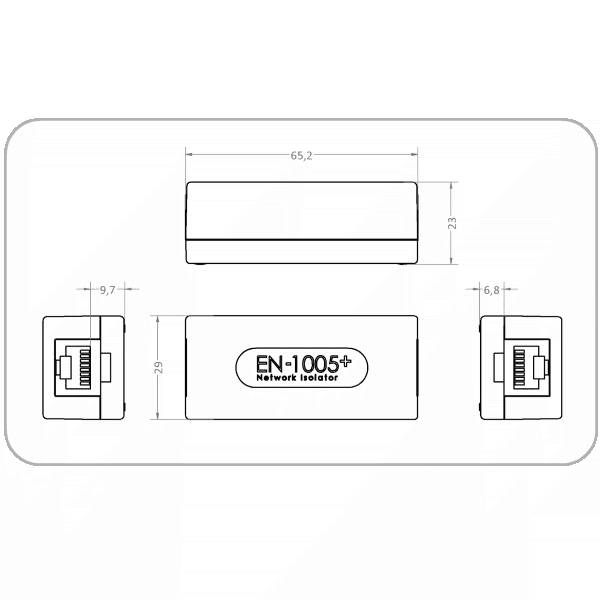 EMOSAFE EN-1005+ Netzwerkisolator-3