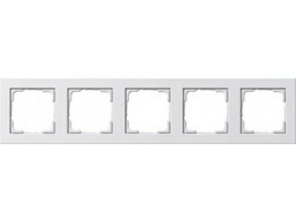 Gira Abdeckrahmen 5f.rws-gl E2 021529 366 mm, 80,8 9,3 56 mm