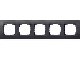 Gira Abdeckrahmen 5f. anth 021508-0