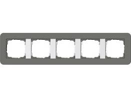 Gira Abdeckrahmen 5fach 0215413-0