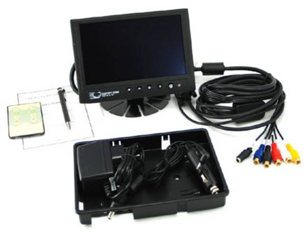 CTF400-L - VGA 7" TFT - Touchscreen USB - PAL/NTSC -  IR - Autodimmer - Audio [LED-Backlight]