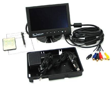 CTF400-L - VGA 7" TFT - Touchscreen USB - PAL/NTSC - IR - Autodimmer - Audio [LED-Backlight]-0