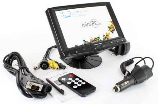 CVL700B - HDMI/VGA 7" TFT - Touchscreen USB - PAL/NTSC -  IR - Audio [LED-Backlight]