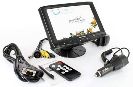 CVL700B - HDMI/VGA 7" TFT - Touchscreen USB - PAL/NTSC - IR - Audio [LED-Backlight]-0
