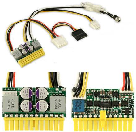 picoPSU-160-XT DC/DC PC ATX Netzteil (Lüfterlos, 24pol, 160 Watt)-0