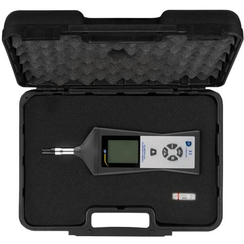 PCE Instruments Thermo-Hygro-Psychrometer PCE-HVAC 3 |Luftfeuchte |Feuchte absolut|%rH |°C |°F |GPP |g/kg |g/m³ |gr/ft³-3