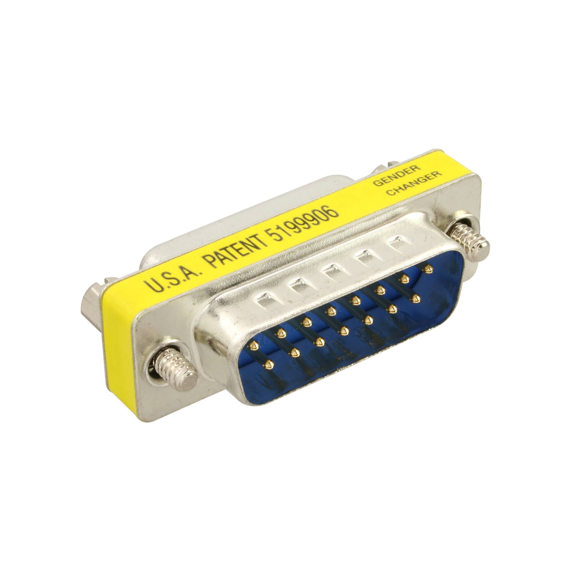 InLine® Mini-Gender-Changer, 15pol (Game), Stecker / Buchse-1