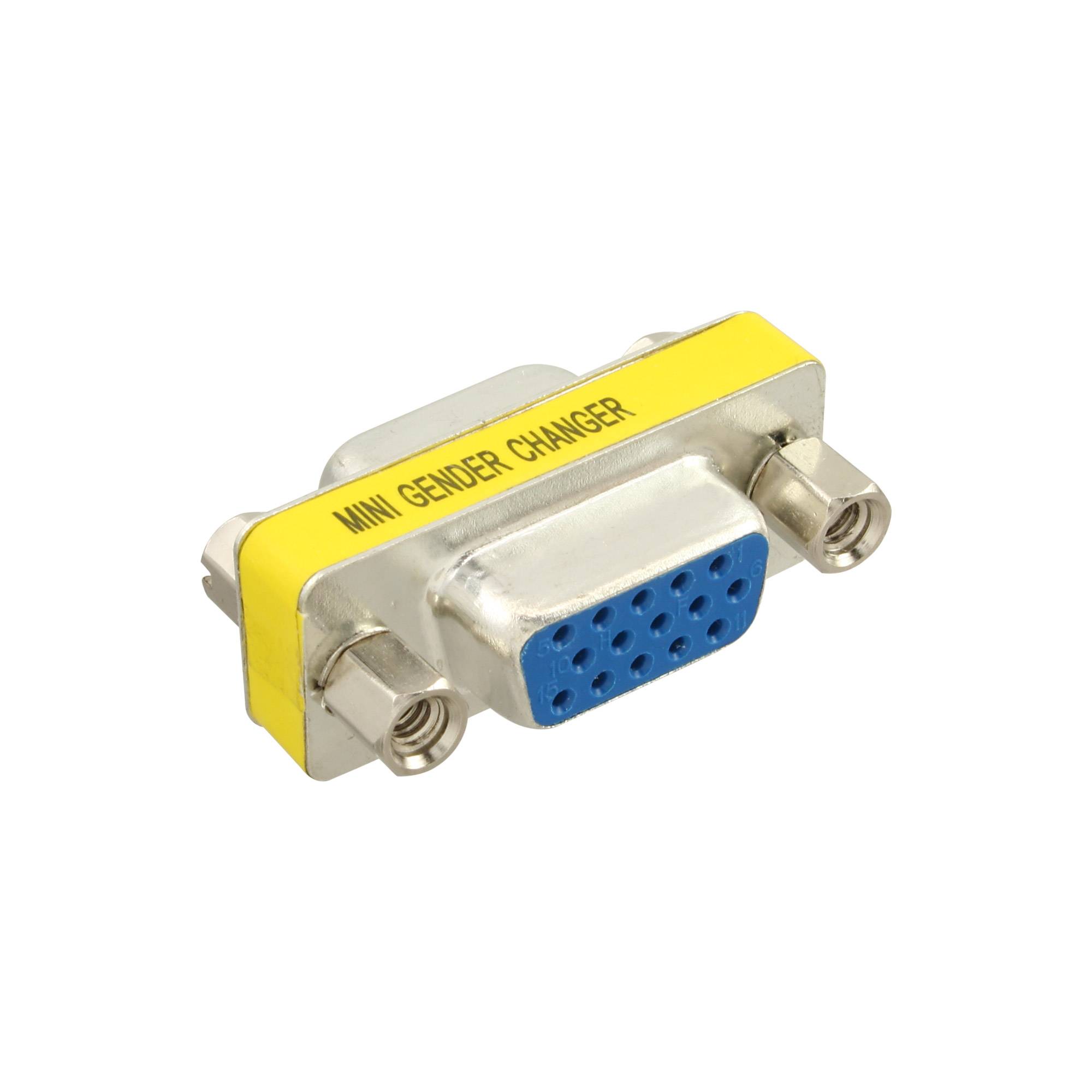 InLine® Mini-Gender-Changer, 15pol HD (VGA), Buchse / Buchse-1