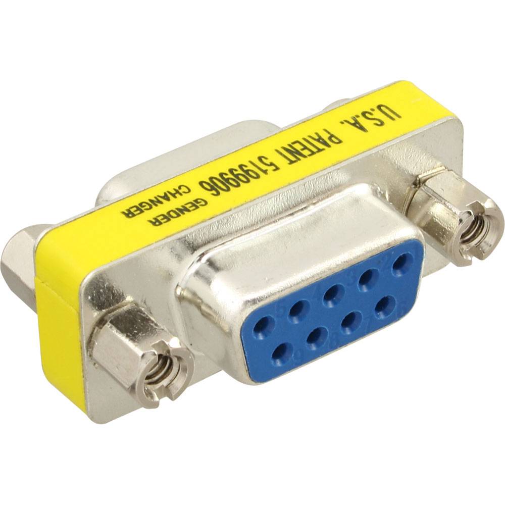 InLine® Mini-Gender-Changer, 9pol Buchse / Buchse-0