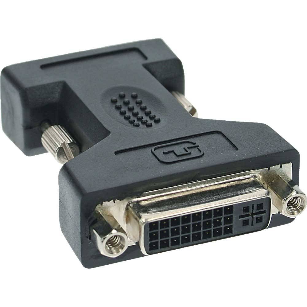 InLine® DVI-A Adapter, Analog 24+5 Buchse auf 15pol HD Stecker (VGA)-0