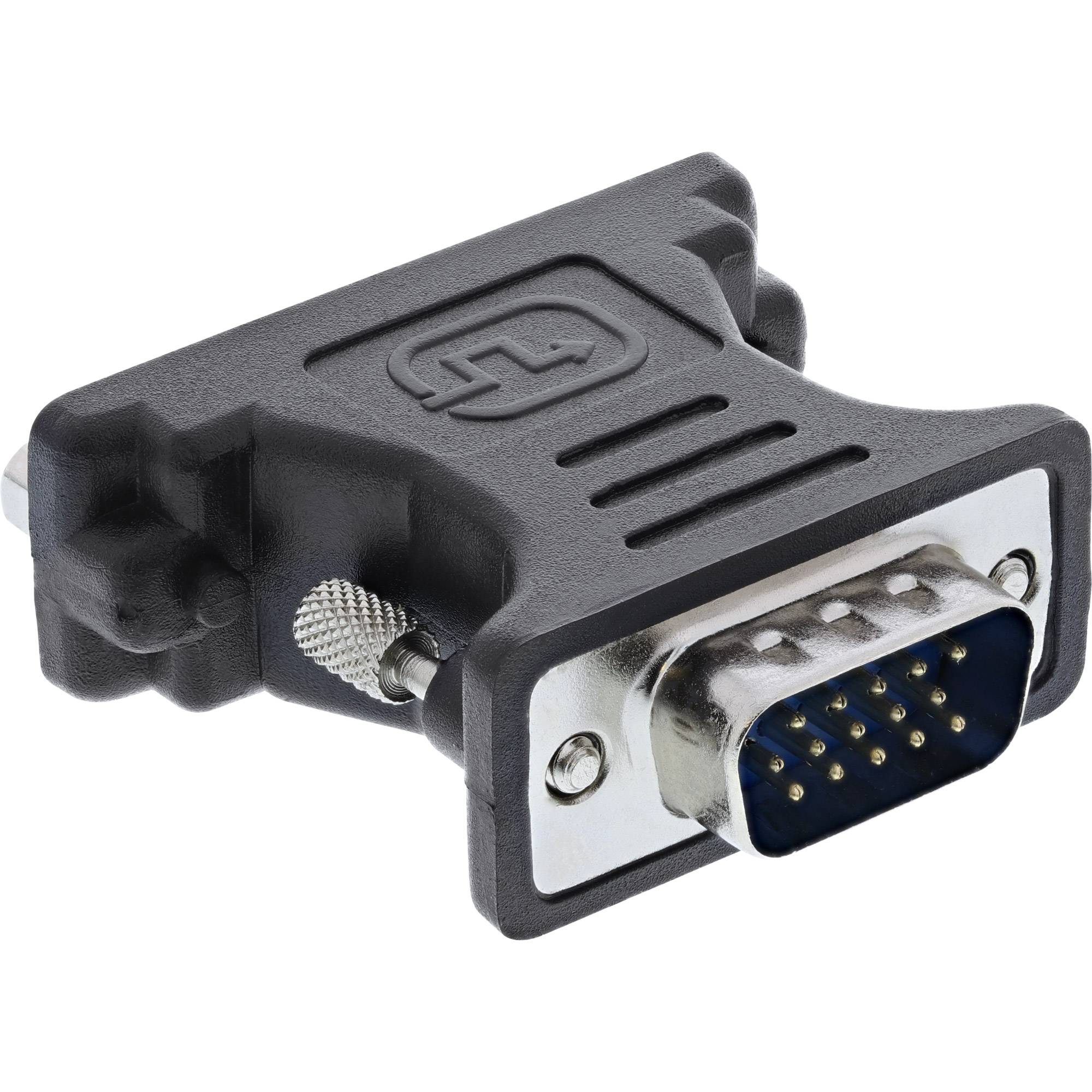 InLine® DVI-A Adapter, Analog 24+5 Buchse auf 15pol HD Stecker (VGA)-1