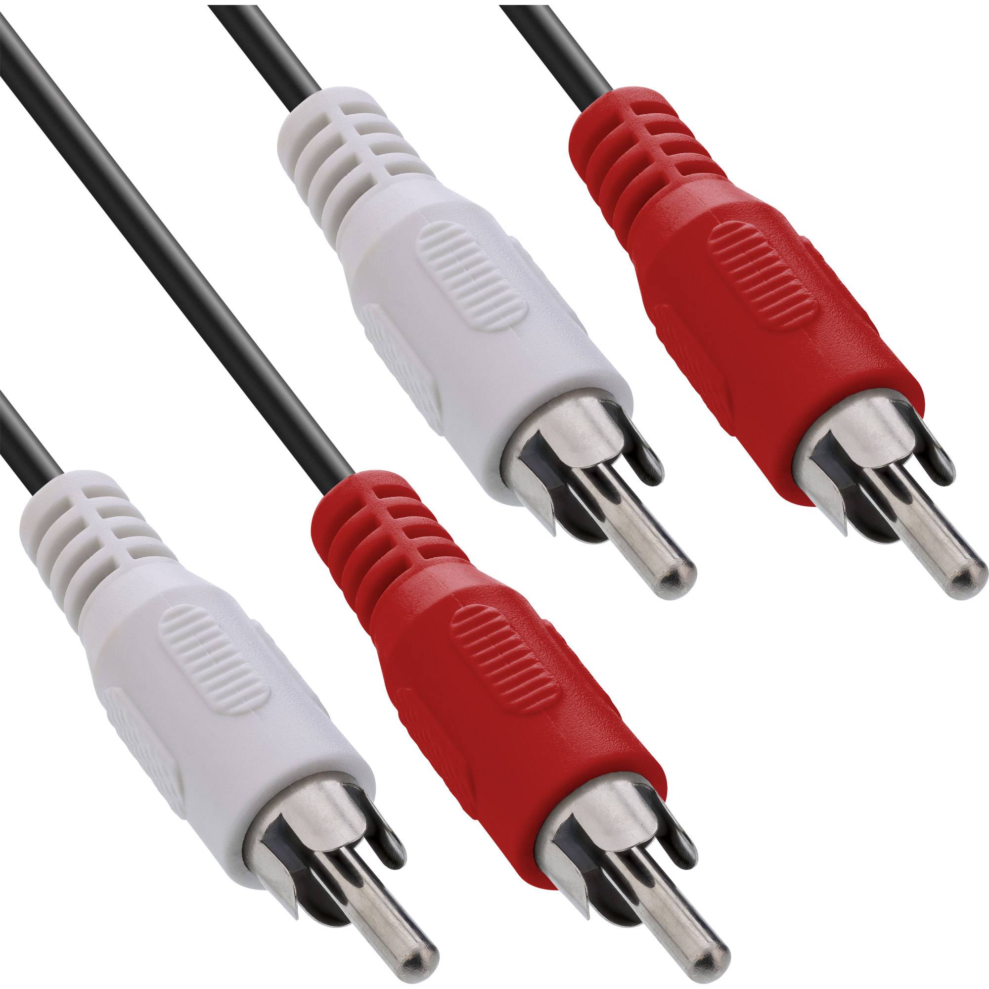 InLine® Cinch Kabel, 2x Cinch, Stecker / Stecker, 5m-0