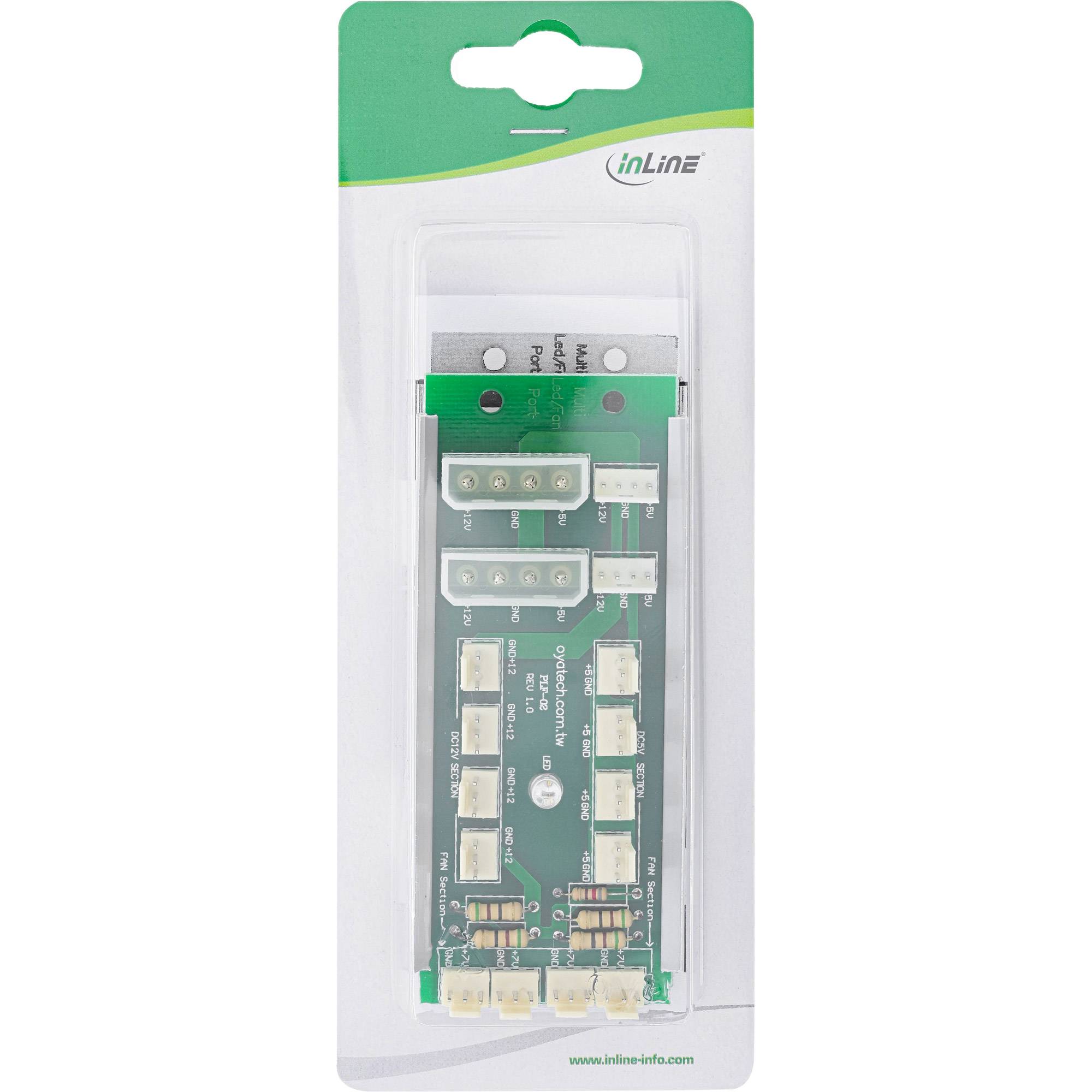 InLine® Multi Port Panel, für 12 Lüfter-2