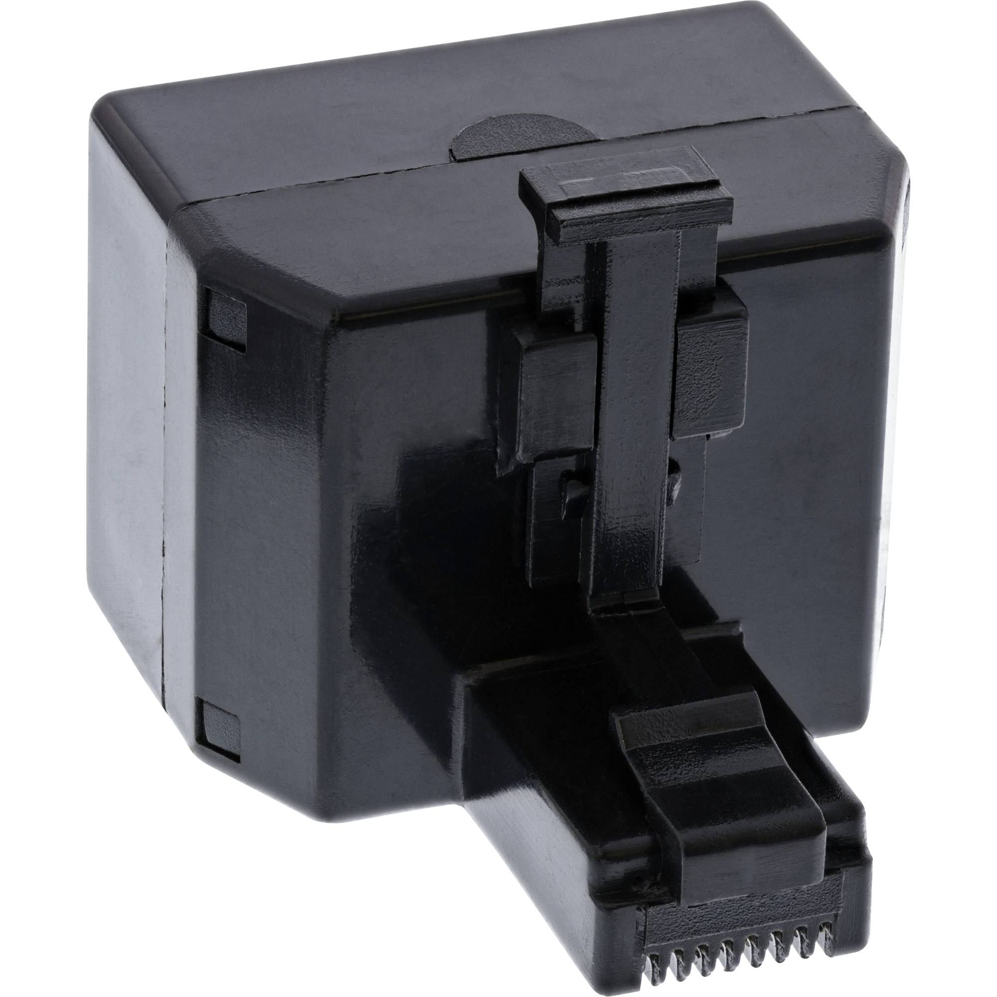 InLine® ISDN Verteiler, 1x RJ45 Stecker an 2x RJ45 Buchse, ohne Endwiderstand-1