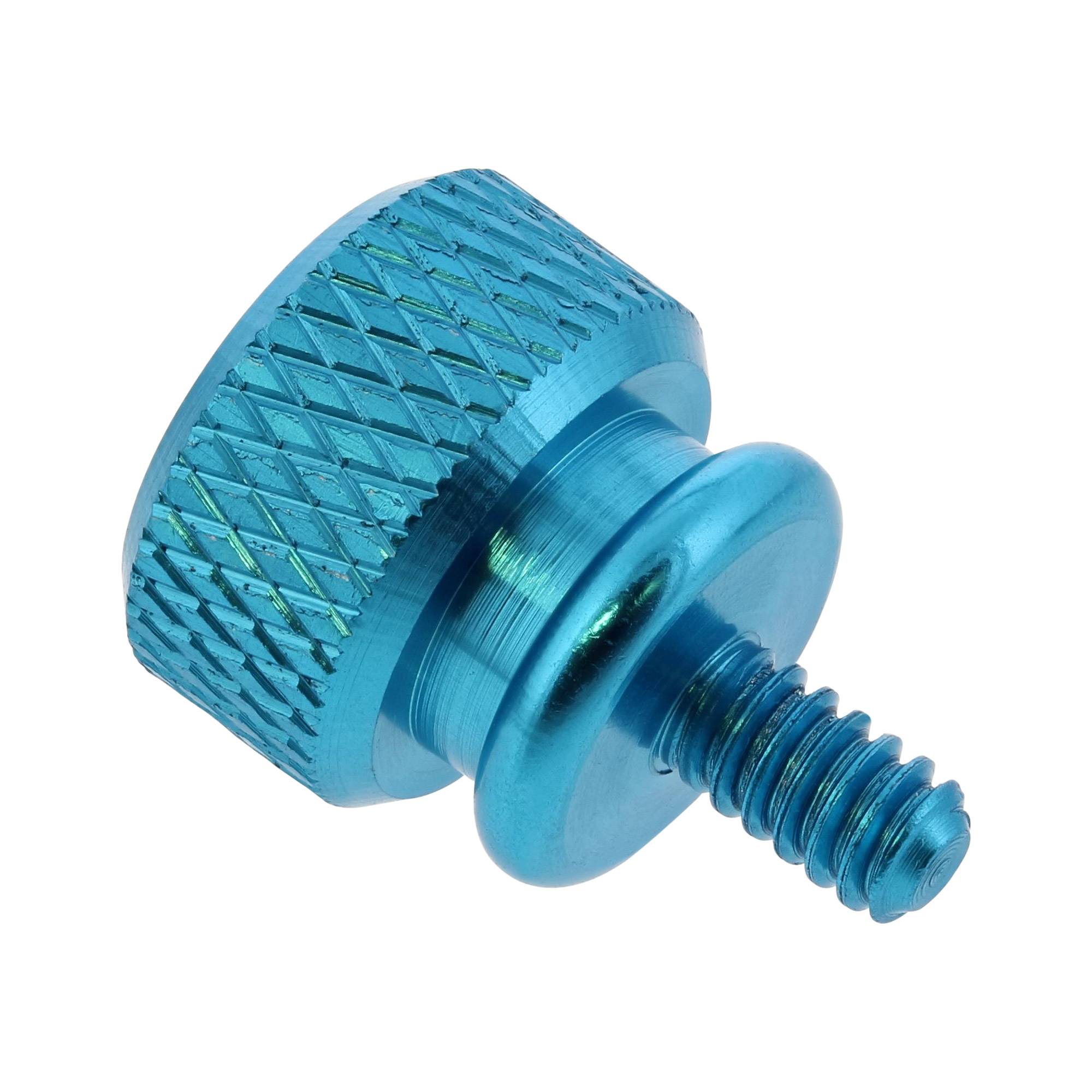 InLine® Rändelschrauben für Gehäuse, Alu, blau, 10er Pack-2