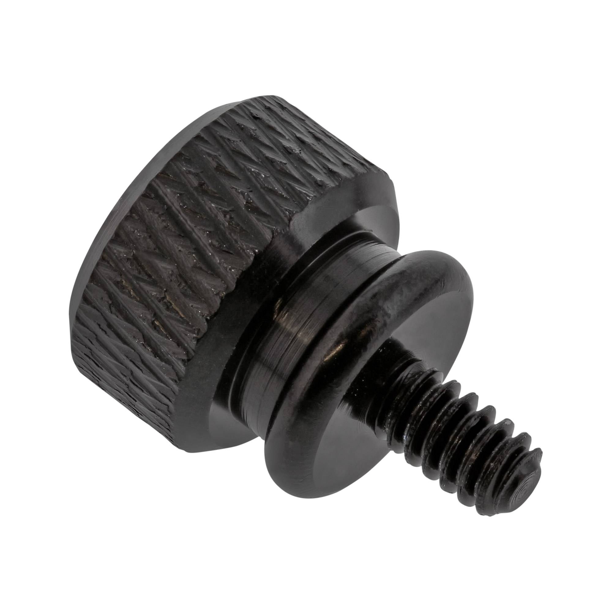 InLine® Rändelschrauben für Gehäuse, Alu, schwarz, 10er Pack-2
