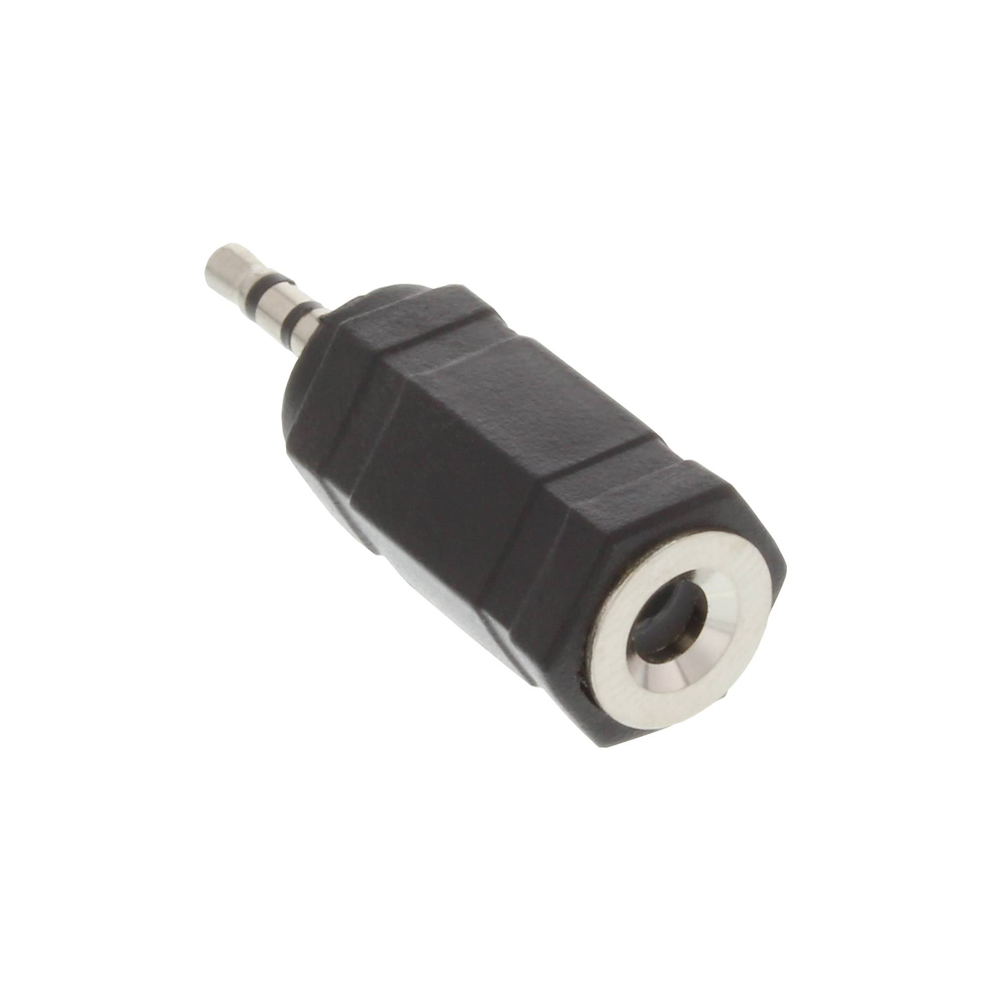 InLine® Audio Adapter, 2,5mm Klinke Stecker zu 3,5mm Buchse, Stereo-1