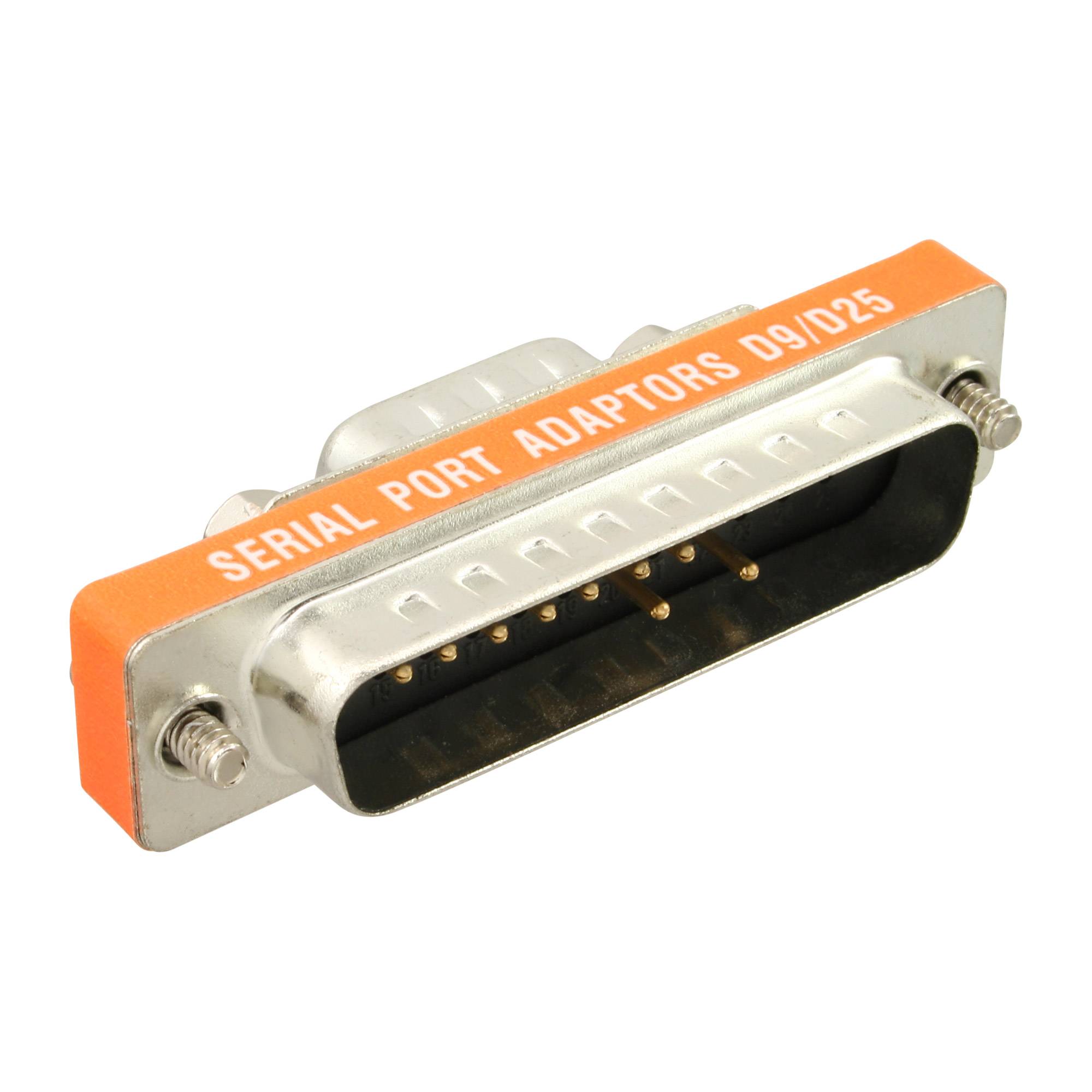 InLine® AT-Adapter, 9pol Sub D Stecker an 25pol Sub D Stecker, kurz-1