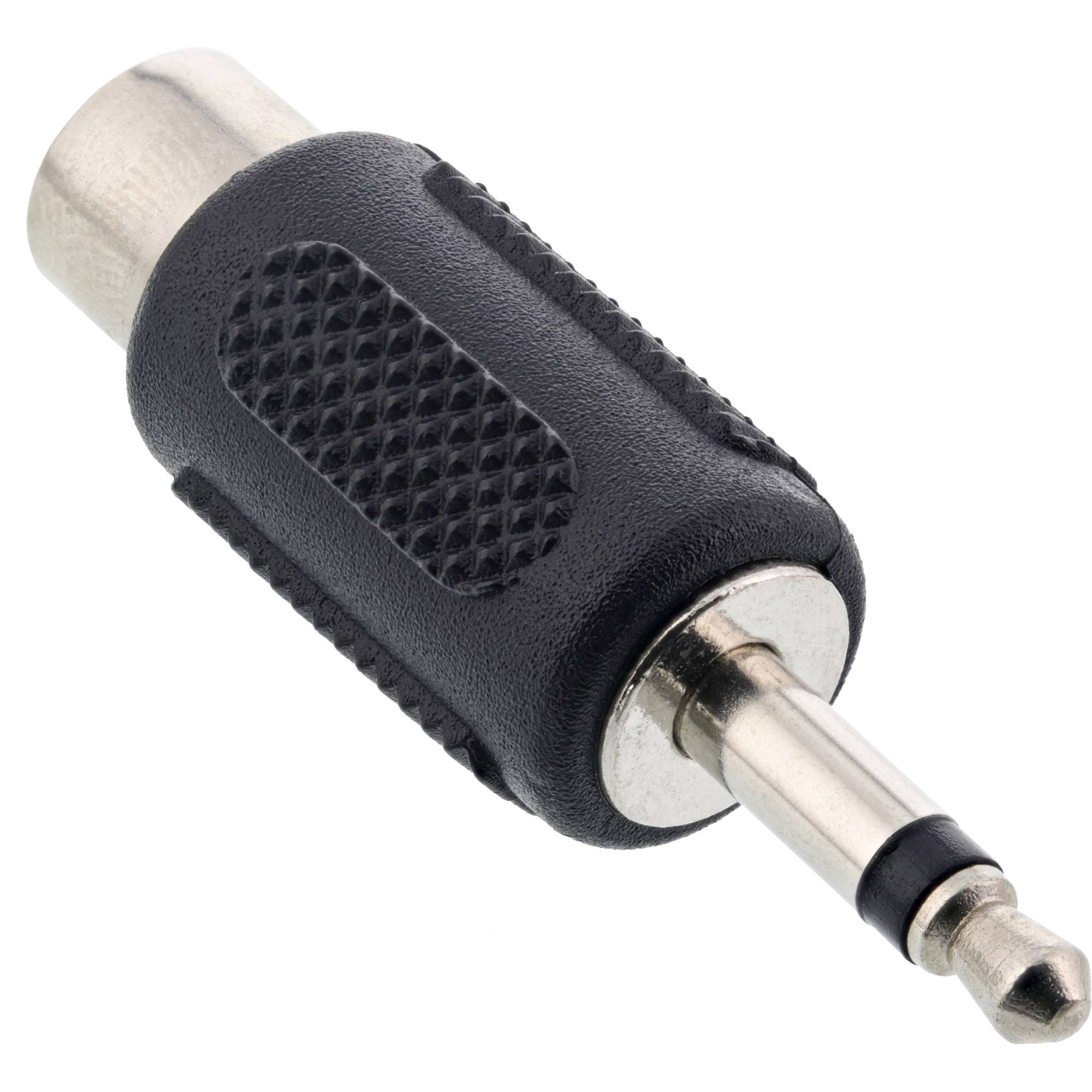 InLine® Audio Adapter, 3,5mm Klinke Stecker an 1x Cinch Buchse, Mono-1