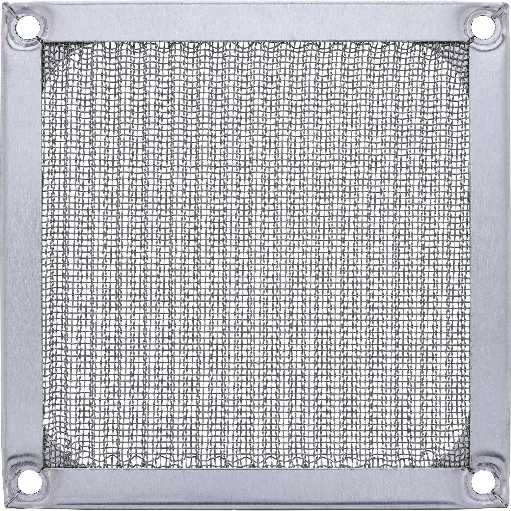 InLine® Lüftergitter, Aluminium Filter, 92x92mm-1