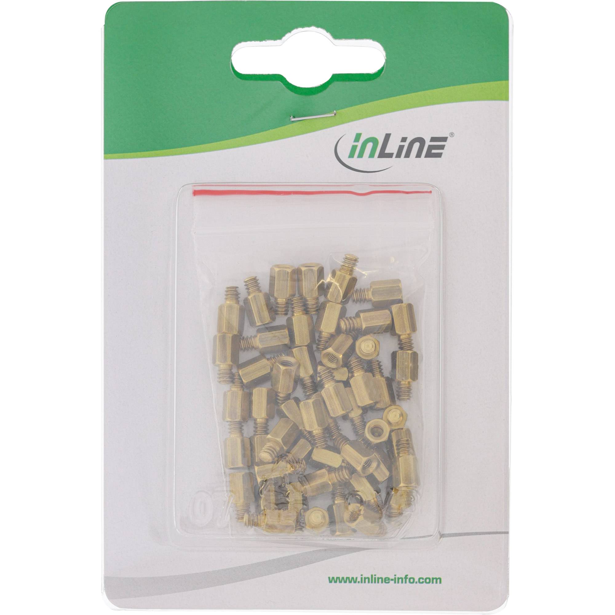 InLine® Abstandshalter Schraubenset, für Mainboards, 50-teilig-1