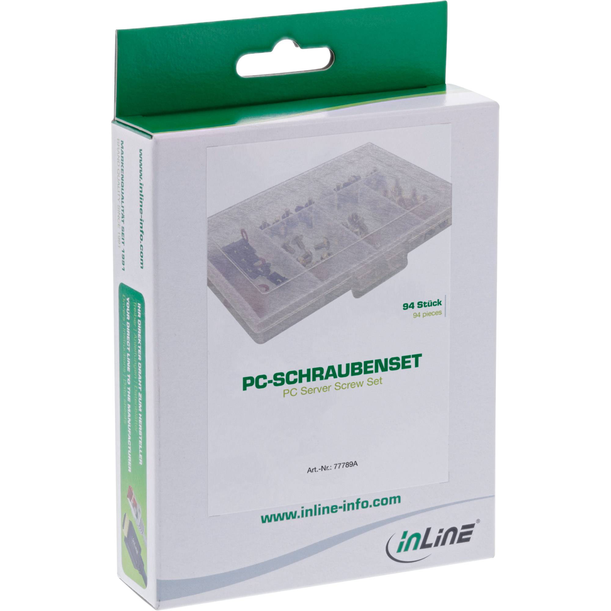 InLine® PC-Schraubenset, 94-teilig-2