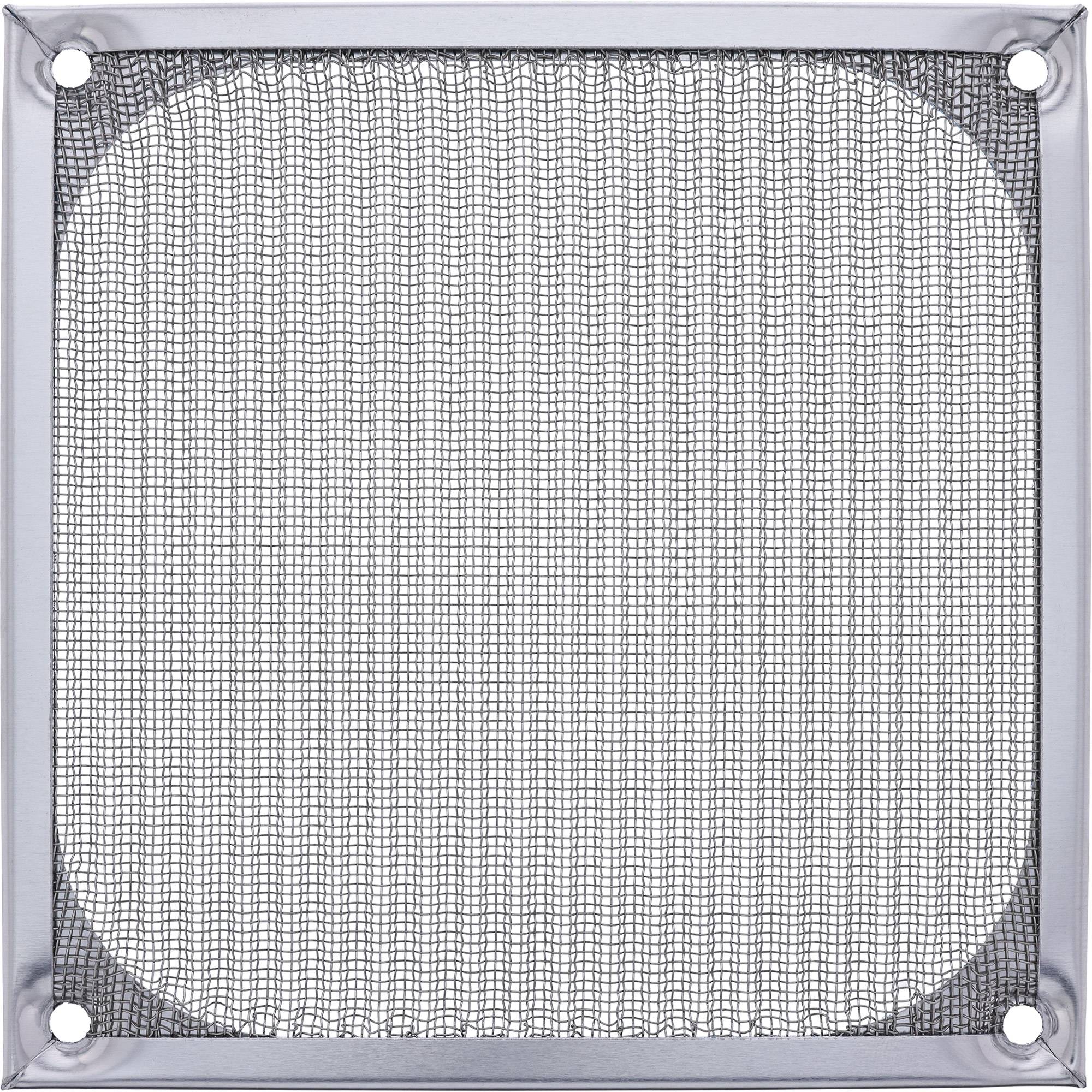 InLine® Lüftergitter, Aluminium Filter, 120x120mm-1