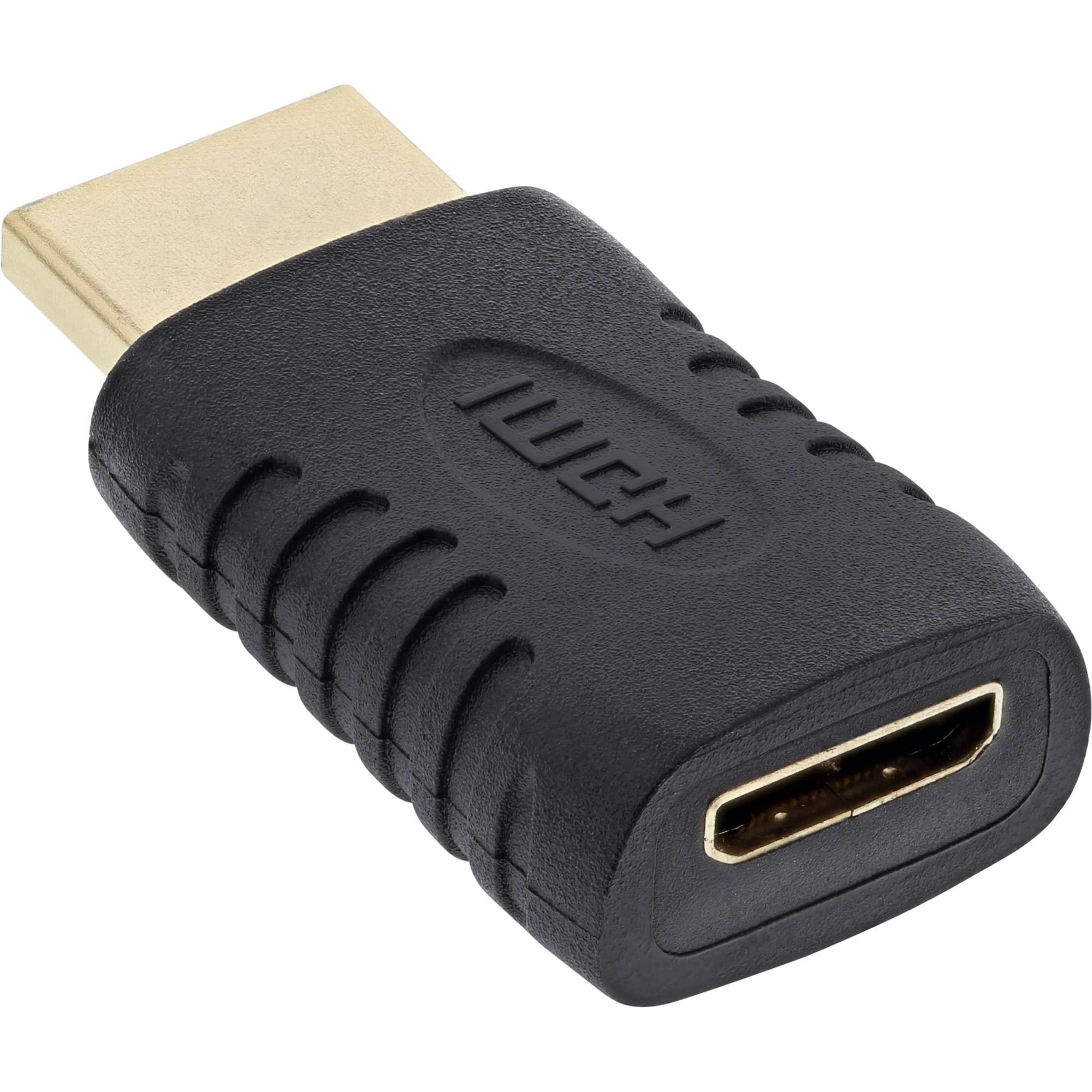 InLine® HDMI Adapter, HDMI A Stecker auf Mini HDMI C Buchse, 4K2K-1