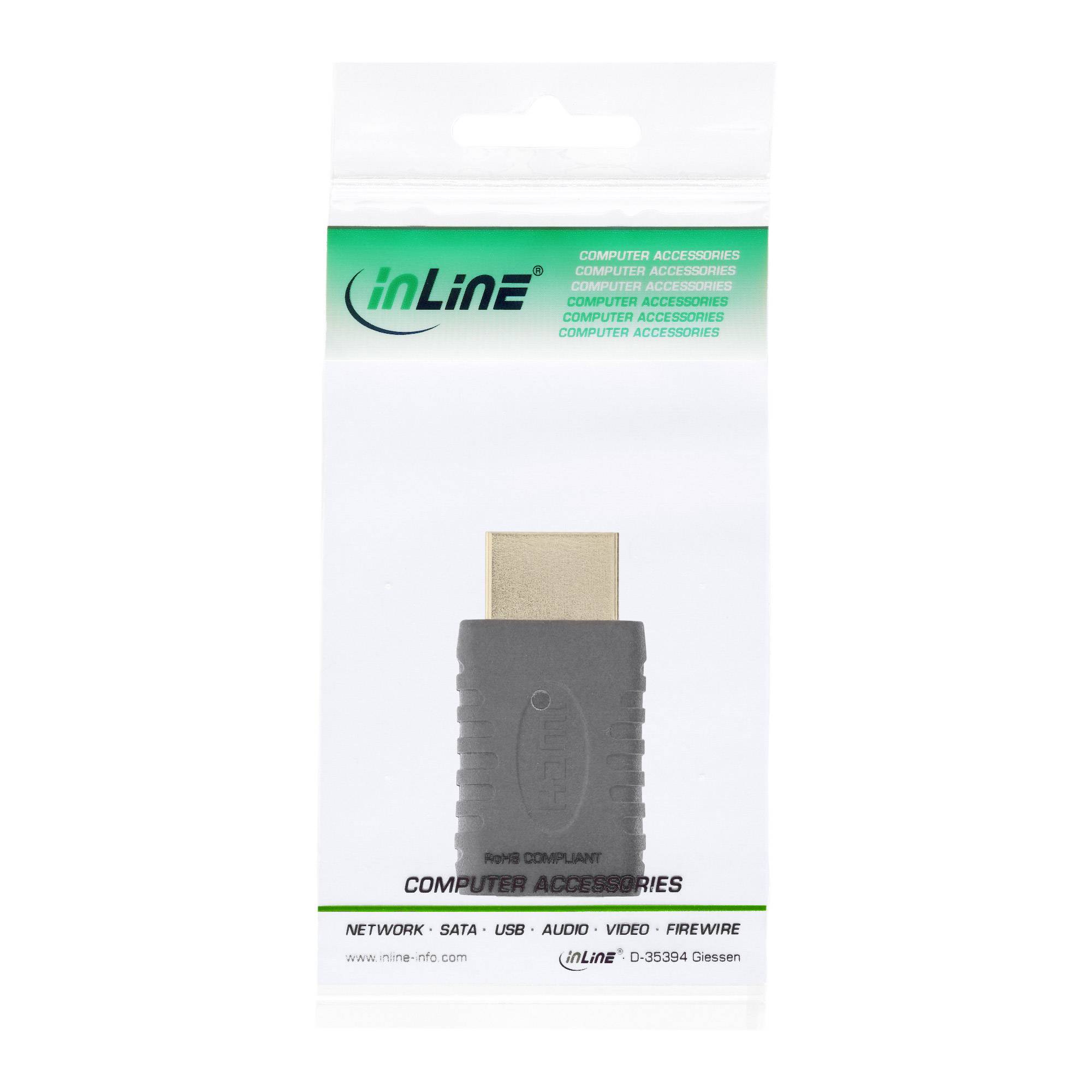 InLine® HDMI Adapter, HDMI A Stecker auf Mini HDMI C Buchse, 4K2K-2