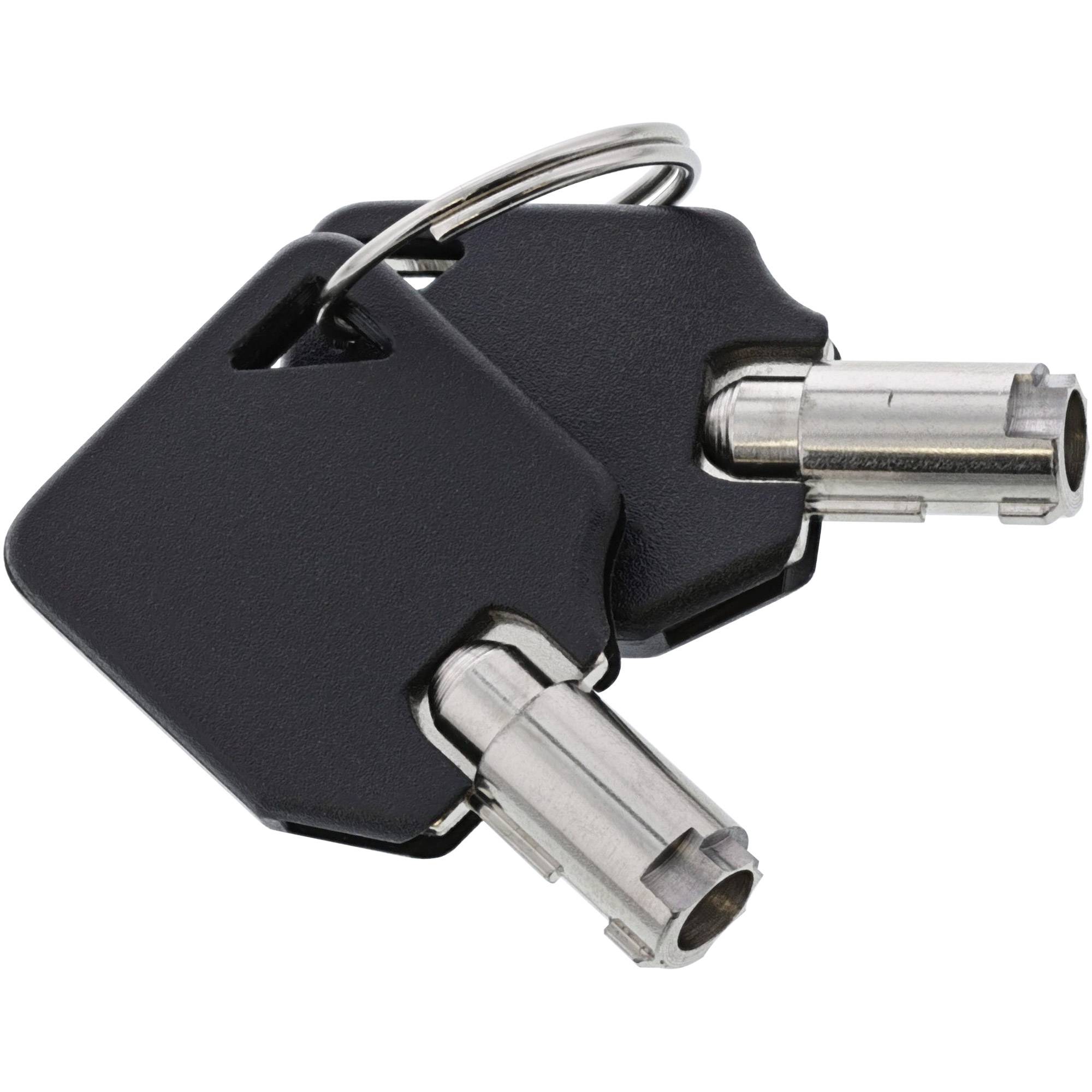 InLine® Notebook Sicherheitsschloss, mit Schlüssel, 4,4mm x 2m-1