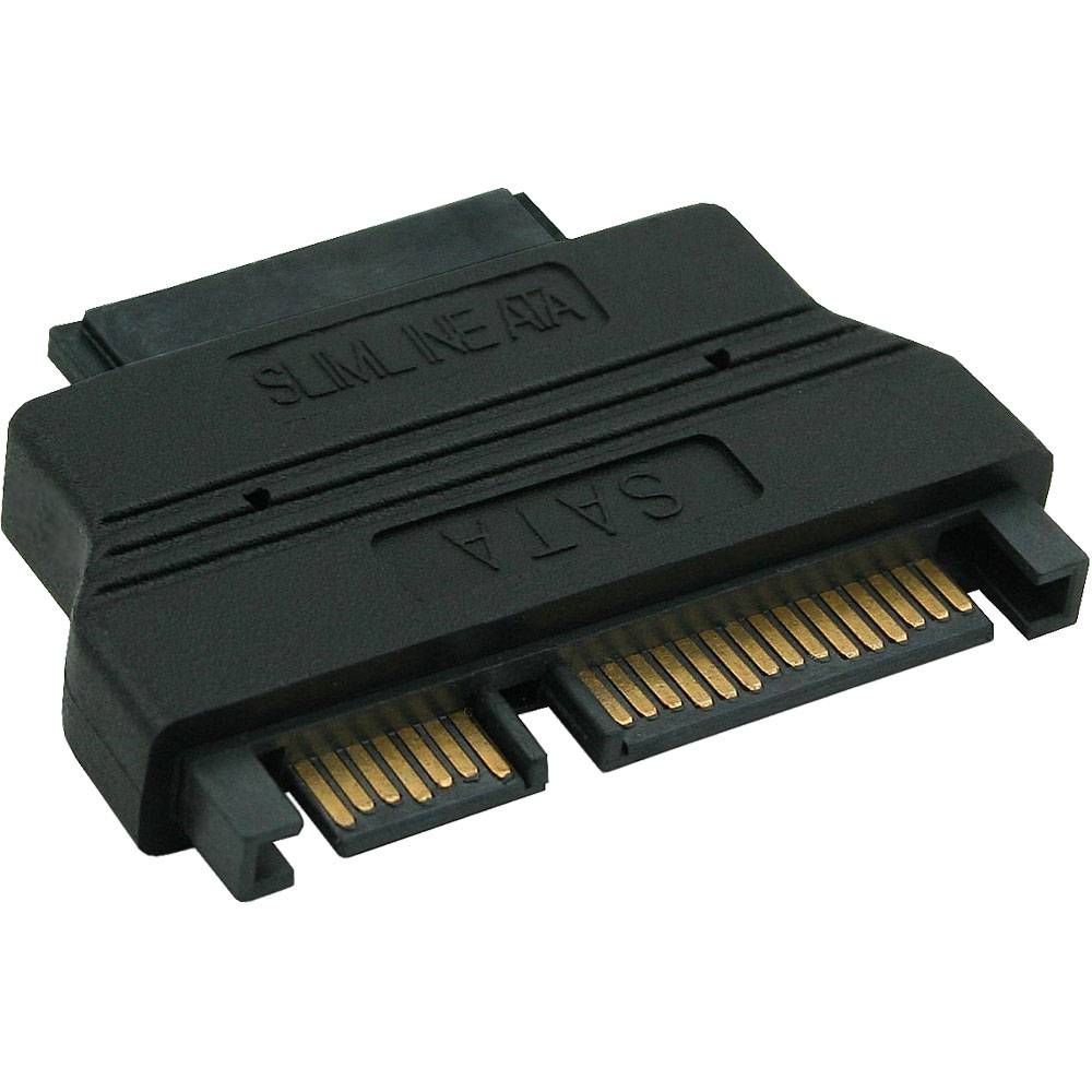 InLine® Adapter SATA, 22pol Buchse (7+15) auf Slimline 13pol Stecker (7+6)-0