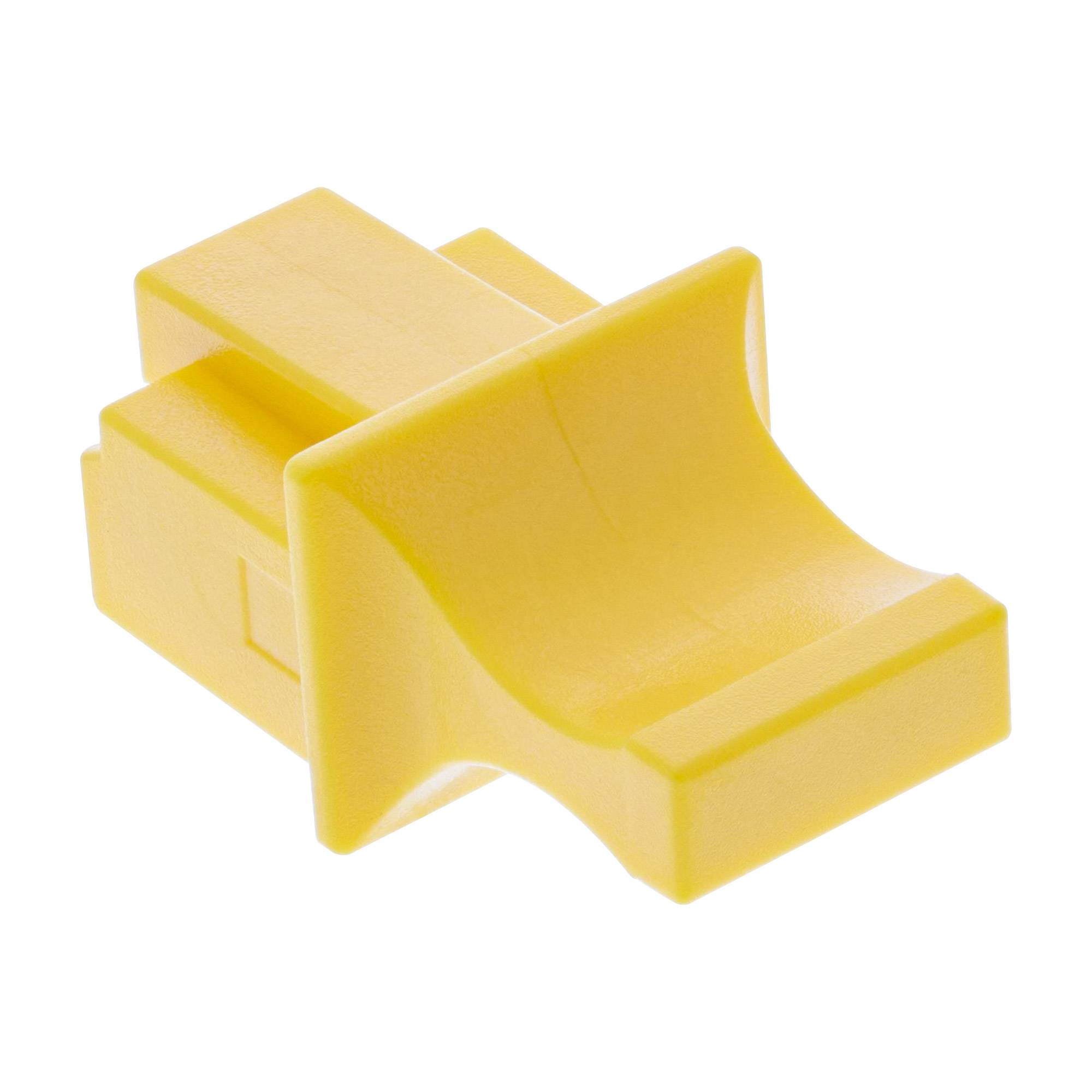 INLINE - Staubschutz - für RJ45 Buchse gelb 10er Blister-2
