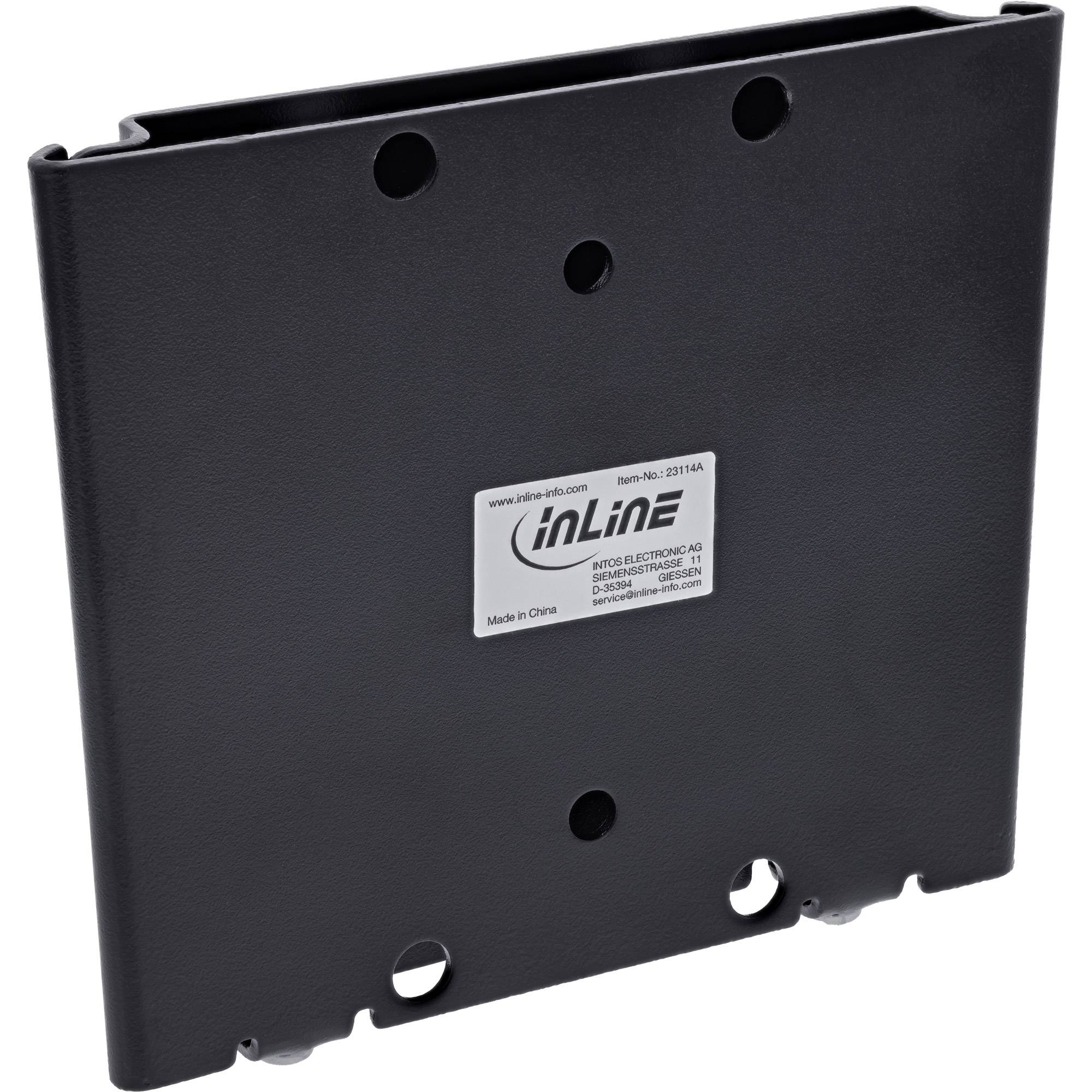 InLine® Wandhalterung für Displays, VESA 50x50-100x100, 13-27 Zoll, schwarz-1