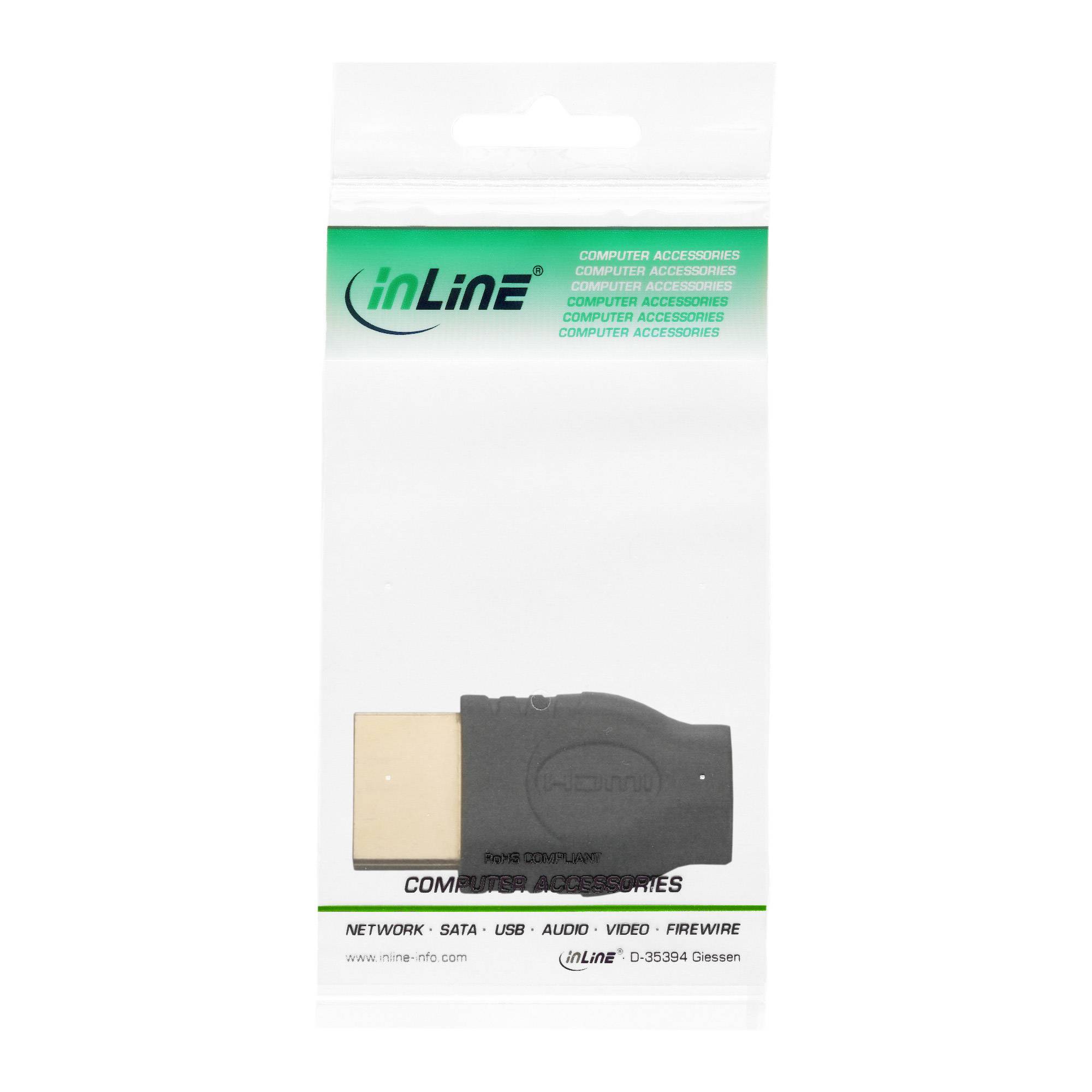 InLine® HDMI Adapter, HDMI A Stecker auf Micro HDMI D Buchse-2