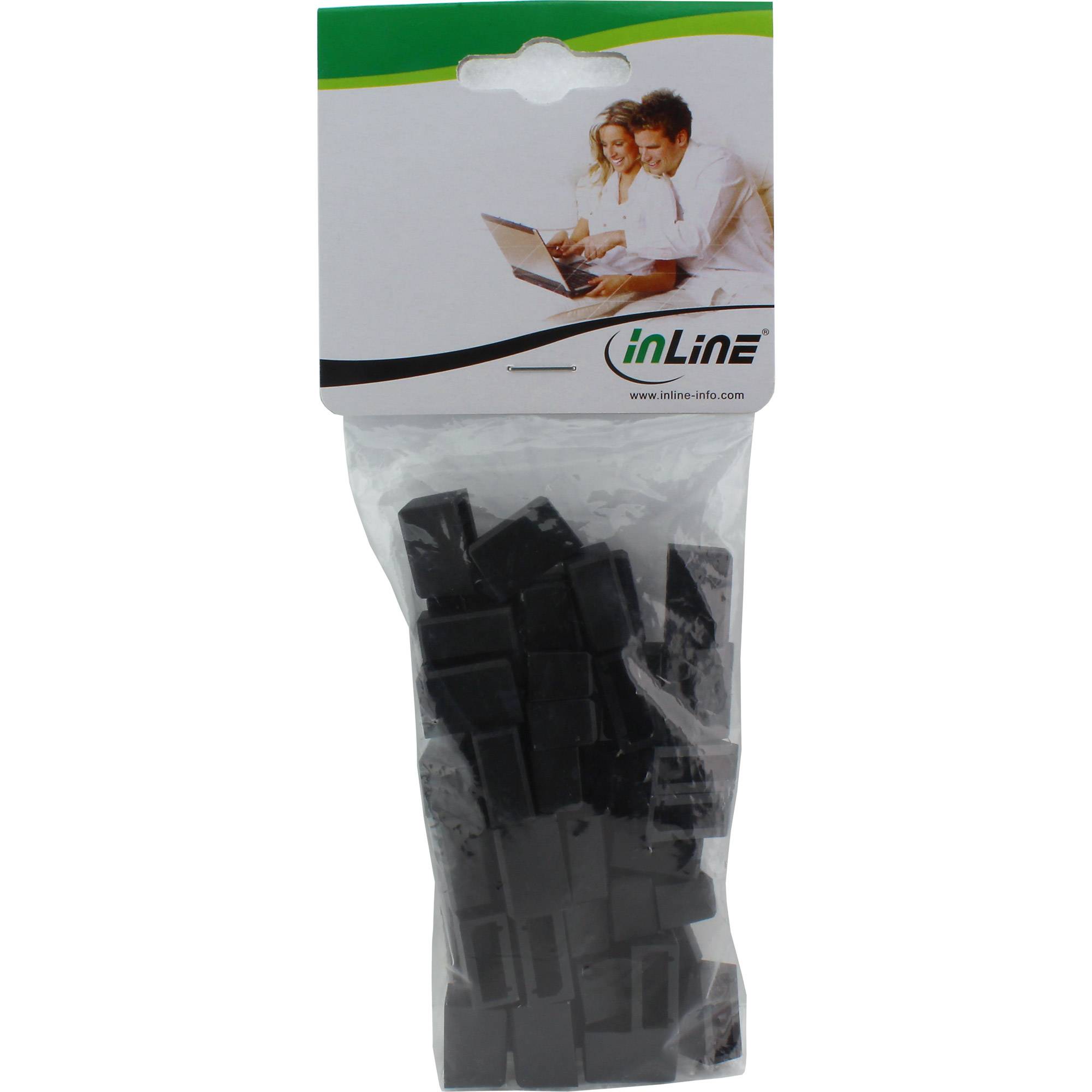 InLine® Staubschutz, für DisplayPort Stecker 50er Pack-2