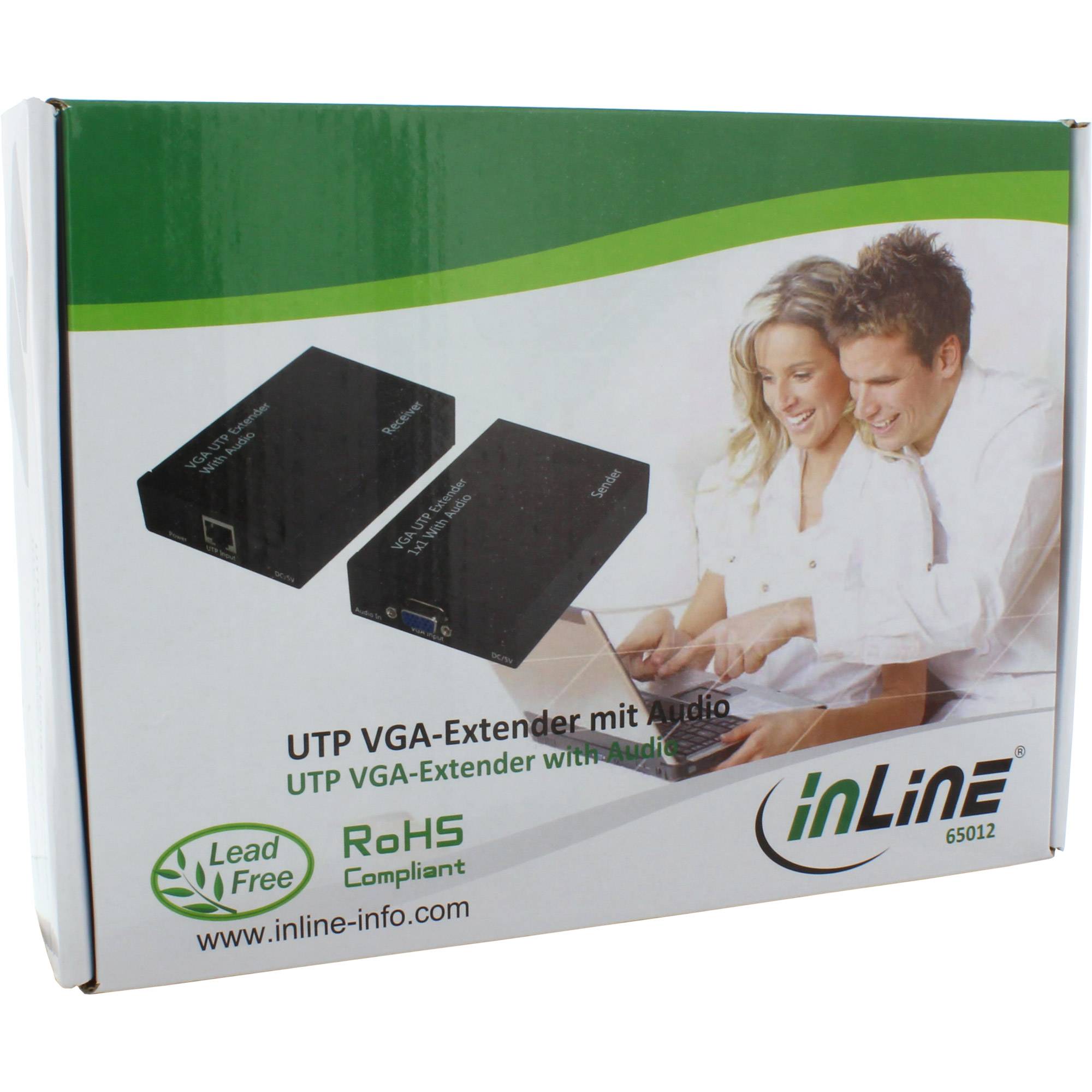 InLine® VGA Extender/Verlängerung über UTP, mit Audio, bis 300m-3