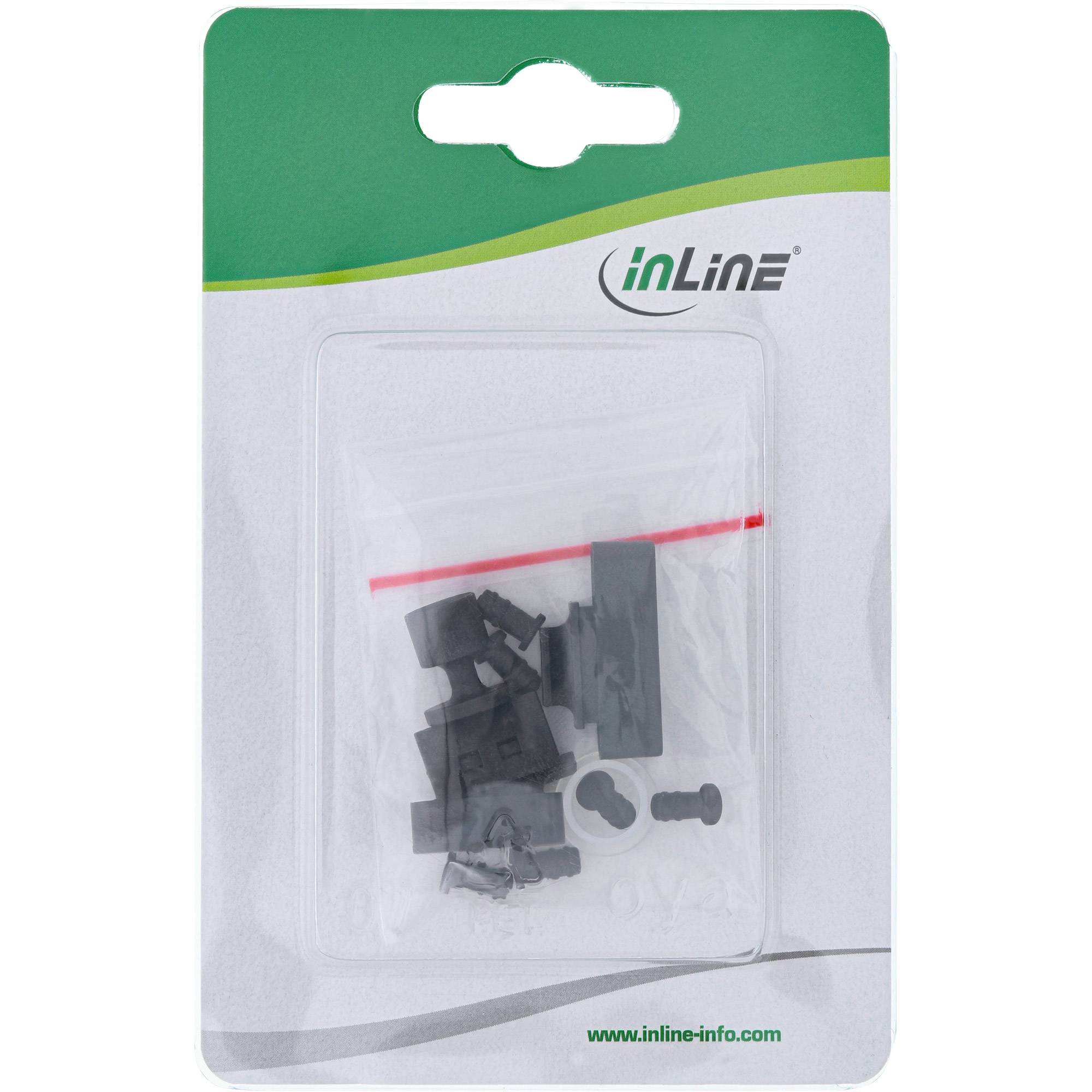 InLine® Staubschutz-Set, für Audio/Video-Schnittstellen, 12-teilig-1