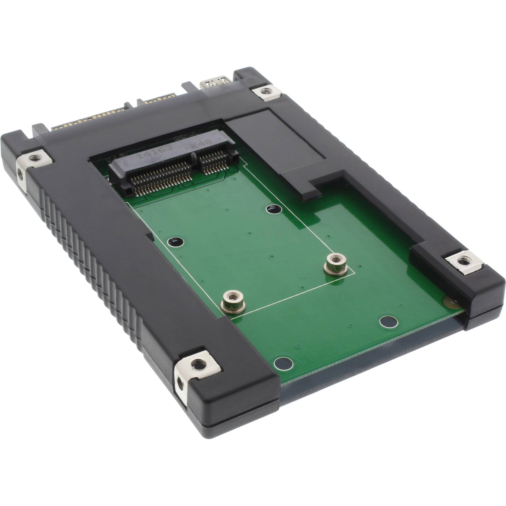 InLine® Laufwerksadapter 2,5", SATA auf mSATA SSD-1