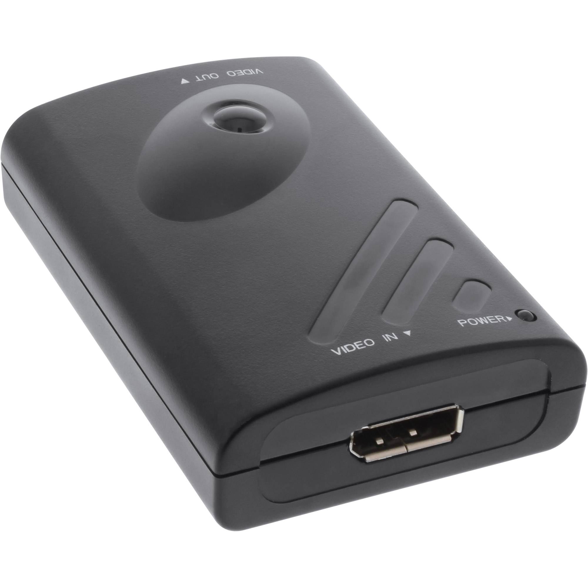 InLine® Displayport zu 2x HDMI Splitter/Verteiler, FullHD, m. Videowand-Funktion-1
