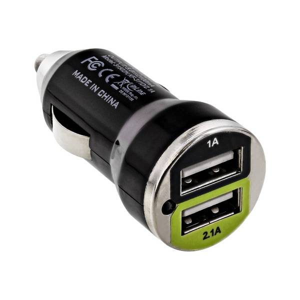 INLINE - USB KFZ Ladegerät Stromadapter - 12/24VDC zu 5V DC/2.1A - Mini