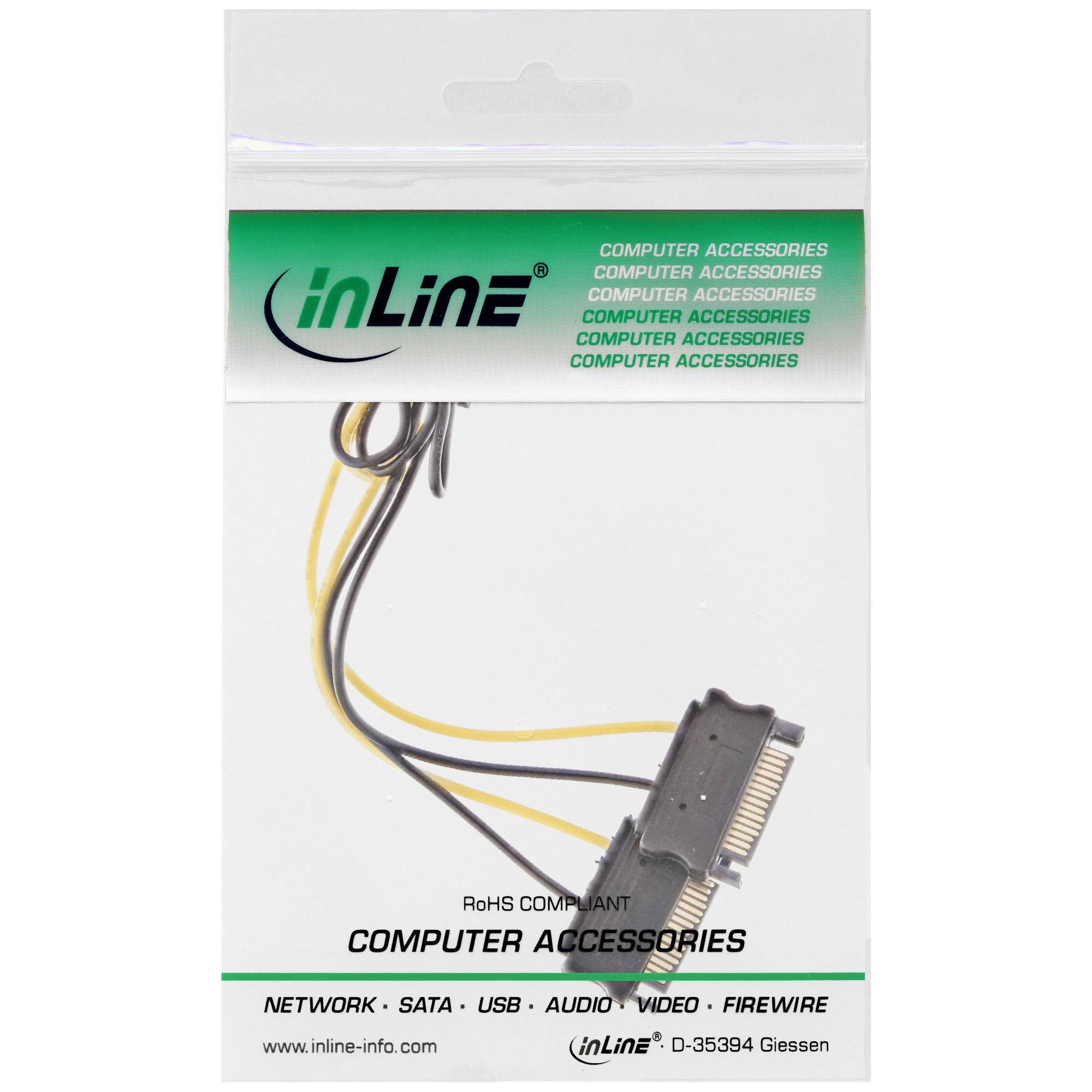 InLine® Stromadapter intern, 2x SATA zu 8pol für PCIe (PCI-Express) Grafikkarten-2