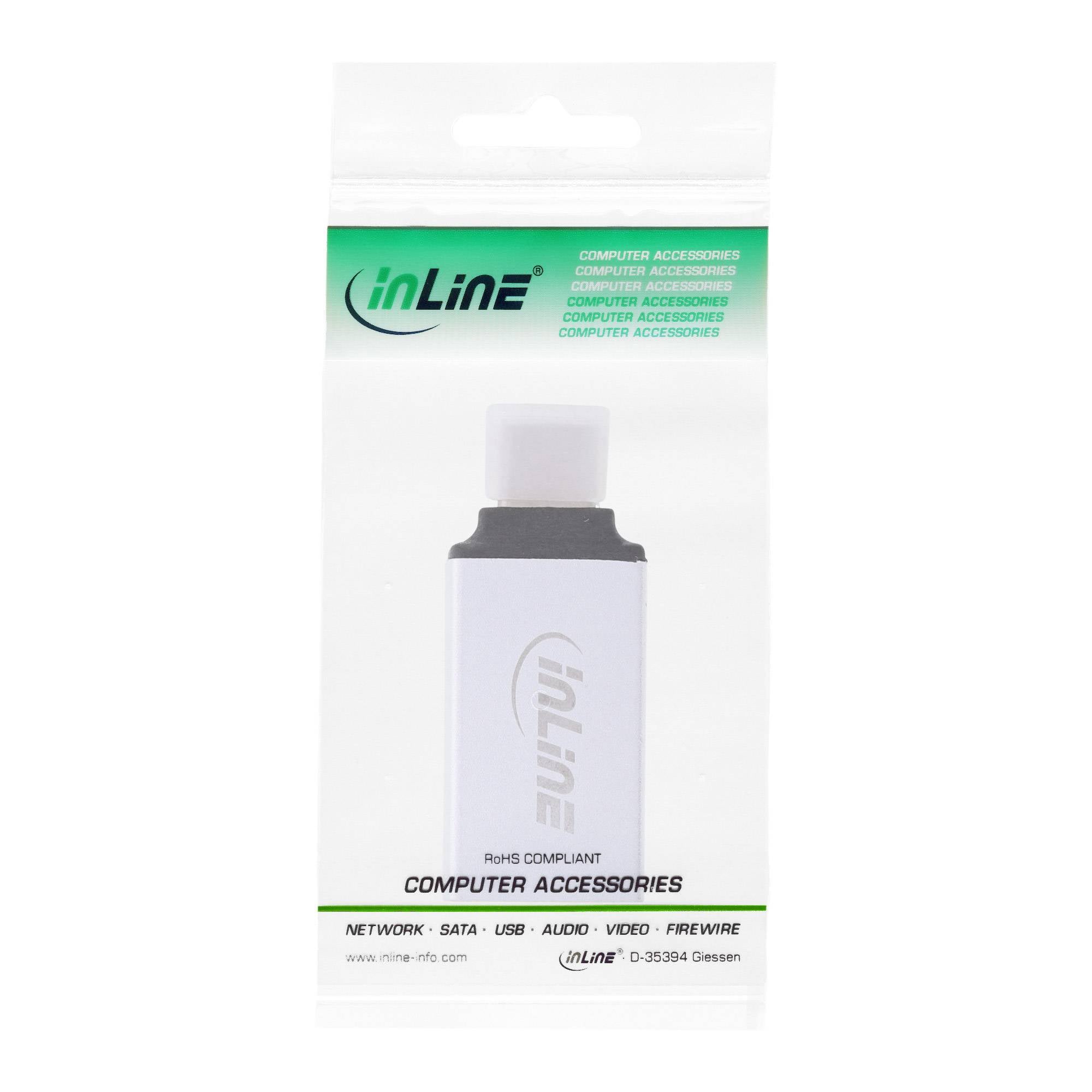 InLine® USB 3.2 Gen.2 Adapter, USB-C Stecker an A Buchse-2