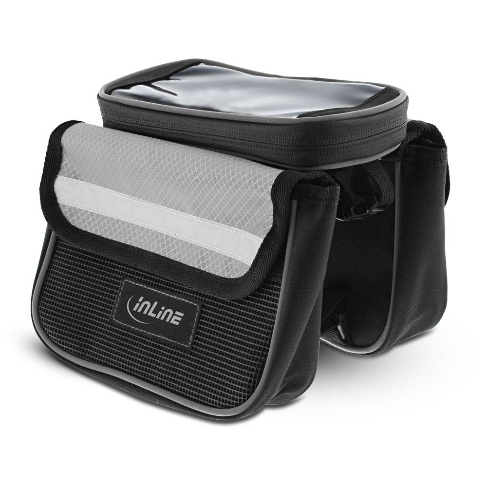 InLine® Sport Fahrradtasche Multi zur Montage auf den Rahmen, schwarz-0